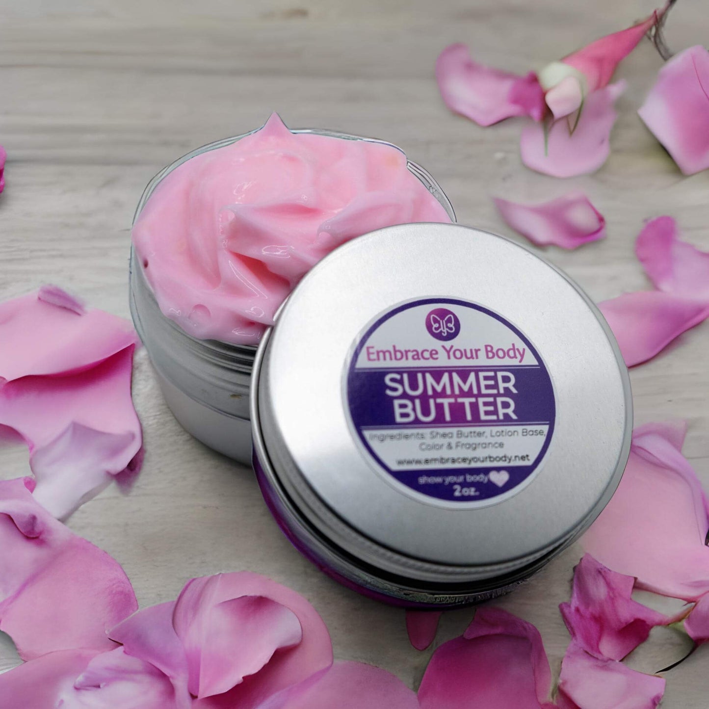 Summer Glow Bundle: All Natural Summer Body Butter - Embrace your body LLC